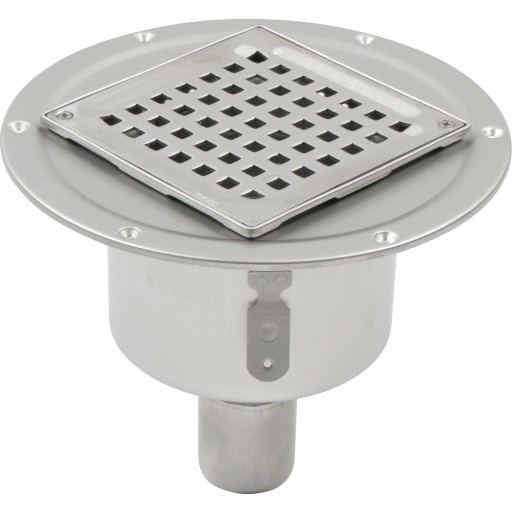 Blücher 50 mm Dreneringspanne For Smøremembran Uten Tappekran Vertikal