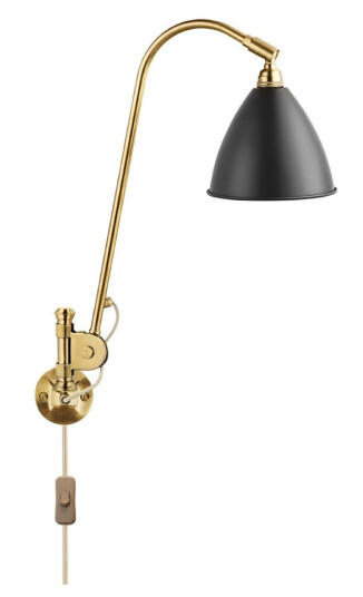 Bestlite BL6 Vegglampe Sort & Messing