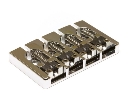 Graph Tech Ghost Pn-8370-C4 - 4-String Loaded Hipshot A Style Bass Bridge Krom