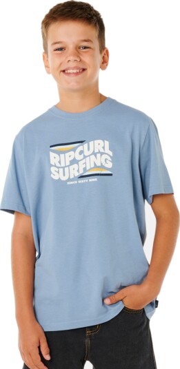Rip Curl STREAMLINE BIG LOGO TEE BOY Rip Curl STREAMLINE BIG LOGO TEE BOY