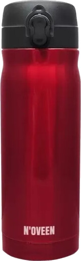 Noveen Noveen Termoflaske 400 Ml Tb825 Rød Skinnende Noveen Noveen Termoflaske 400 Ml Tb825 Rød Skinnende