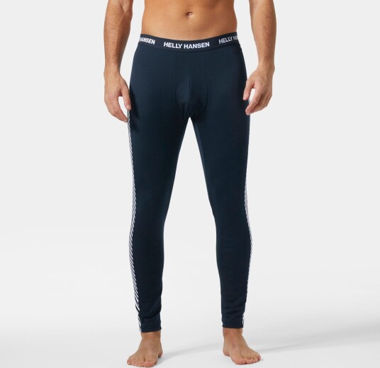 Helly Hansen Herre HH Lifa Ski Basislag Bukser Marineblå XL