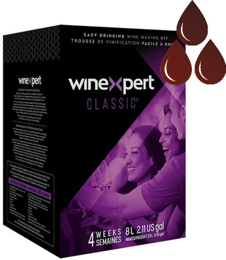Winexpert Vieux Château Du Roi Classic vinsett for 23 liter rødvin California