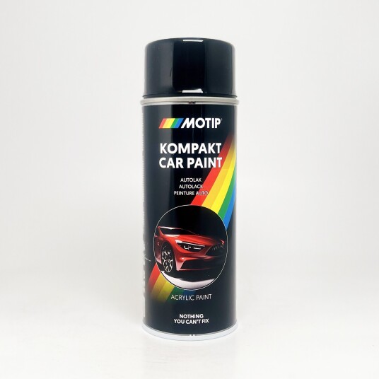 Motip Kompakt Billakk 400ml Sort Blank