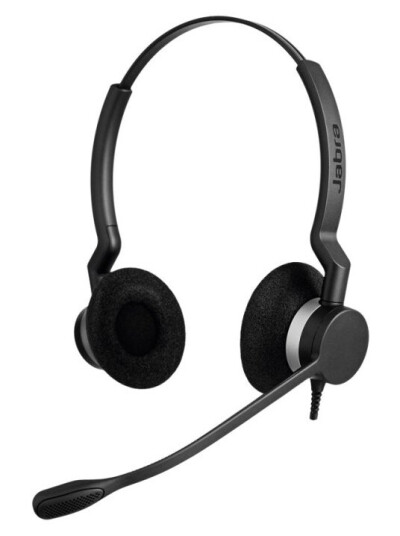 Jabra Biz 2300 Ms Qd Duo - Hodesett - On-Ear - Kablet - Quick Disconnect