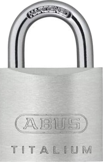 Abus Hengelås 54Ti/50 Sølv