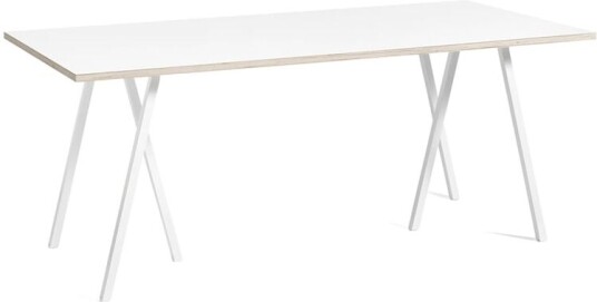 Hay Loop Stand spisebord White laminate-white 180 cm