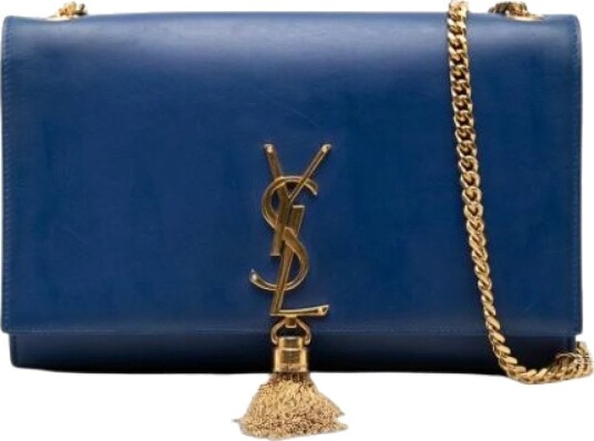 Yves Saint Laurent Vintage Dame Pre owned Blå ONE SIZE,