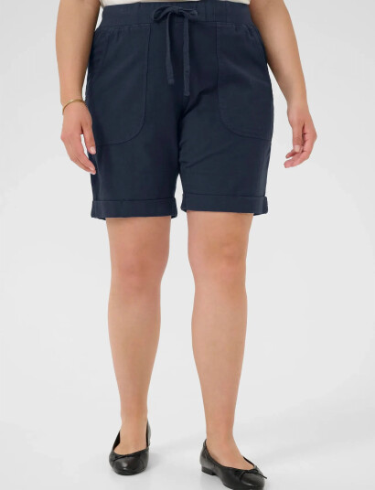Kaffe Curve Kcnana Shorts - Navy - 48 Kaffe Curve Kcnana Shorts - Navy - 48
