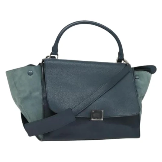 Celine Vintage Dame Blå