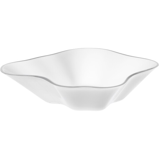 Iittala Flower Skål 279x75 mm Hvit Iittala Flower Skål 279x75 mm Hvit