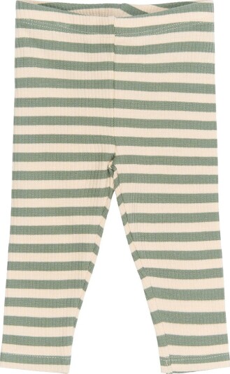 THE NEW Siblings Lily Pad Striped Fro Rib Leggings 74
