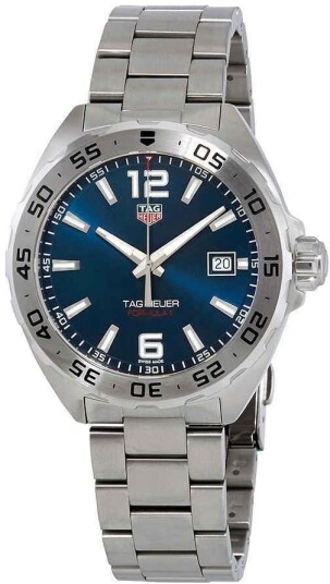 TAG Heuer Herreklokke WAZ1118.BA0875 Formula 1 Blå/Stål Ø41 mm