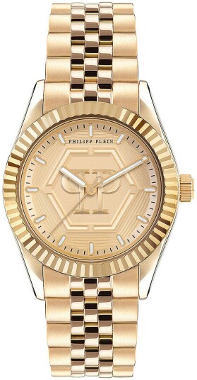 Philipp Plein Dameklokke PW2BA0523 Street Couture Gull/Gulltonet