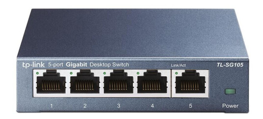 TP-LINK 5-PORT METAL GIGABIT SWITCH 5 10/100/1000M RJ45 TS        IN CPNT