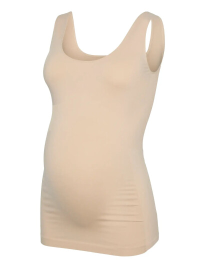 Mamalicious Mlheal Tank Top Noos A.   Beige   ONE SIZE