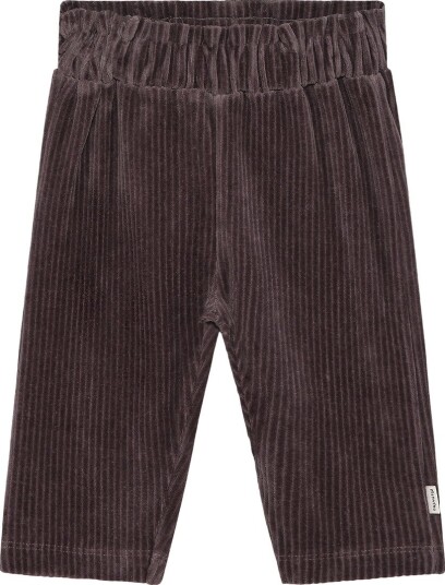 Minymo Pants Velour PLUM TRUFFLE 68 Minymo Pants Velour PLUM TRUFFLE 68