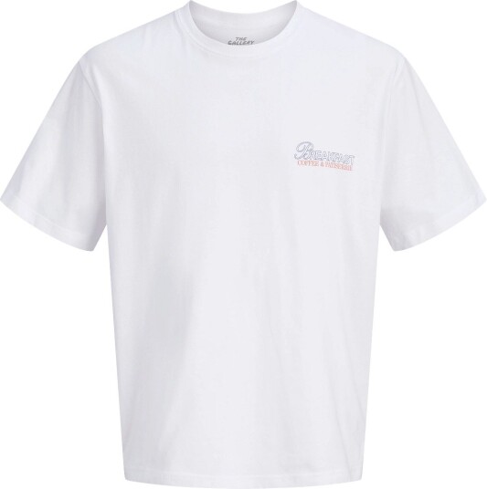 Jack & Jones Jorsketch Tee Ss Crew Neck Tg White M