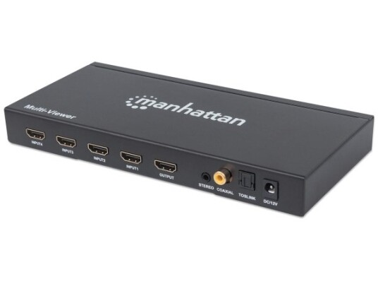 Manhattan 207881, Hdmi, Metall, Sort, 480I, 480P, 576I, 576P, 720P, 1080I, 1080P, 2,25 Gbit/S, Aktivitet, Kraft Indikator Manhattan 207881, Hdmi, Metall, Sort, 480I, 480P, 576I, 576P, 720P, 1080I, 1080P, 2,25 Gbit/S, Aktivitet, Kraft Indikator