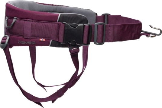 Non-stop Dogwear Trekking Belt 2.0 Magebelte for hundeeiere Medium Lilla