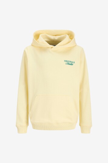 Jack & Jones Junior   Hettegenser jorNorrebro Typo Back SN   Gul