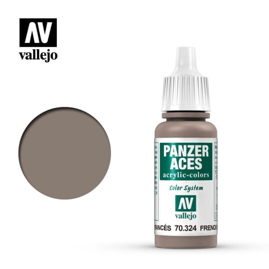 Vallejo Panzer Aces French Tank Crew Highlights 17ml