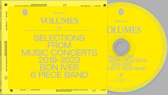 Bon Iver VOLUMES: ONE SELECTIONS FROM MUSIC CONCERTS 20192023 BON IVER 6 PIECE BAND CD