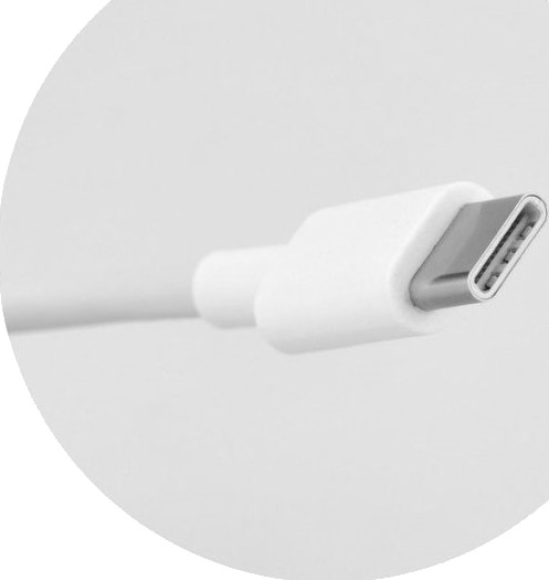 Huawei Usb-A Til Usb-C-Kabel 1 M Hvit 5901737378576