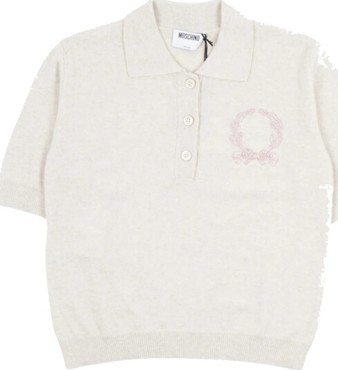Moschino Dame Strikkevarer Beige S, Moschino Dame Strikkevarer Beige S,