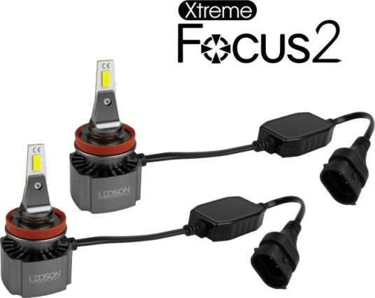 Ledlampa H8/H9/H11 Xtreme Focus 2 (2-Pack) Ledson Ledlampa H8/H9/H11 Xtreme Focus 2 (2-Pack) Ledson