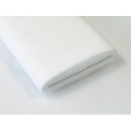 Diverse Tyllstoff Nylon 71 Silkehvit 145cm 50cm