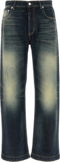 Alexander McQueen Herre Jeans Blå M,