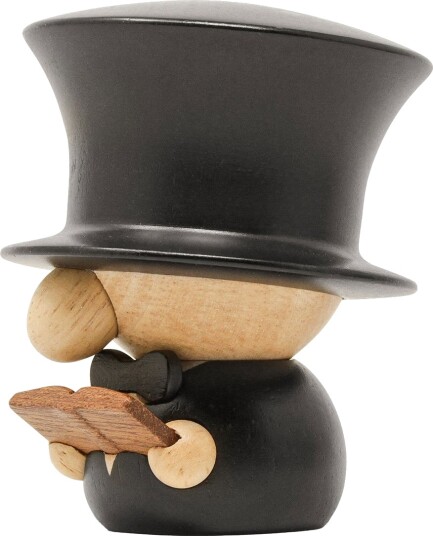 FableWood H.C. Andersen 8 cm Trefigur i Gummitre/Sapele - Svart Dekorasjon FableWood H.C. Andersen 8 cm Trefigur i Gummitre/Sapele - Svart Dekorasjon