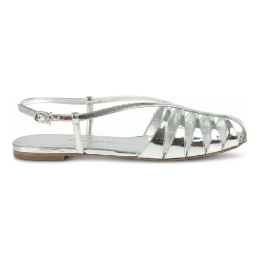 Ferragamo Dame Sko Grå 37 1/2 EU, Ferragamo Dame Sko Grå 37 1/2 EU,