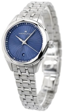 Hamilton Dameklokke H32231140 Jazzmaster Blå/Stål Ø30 mm