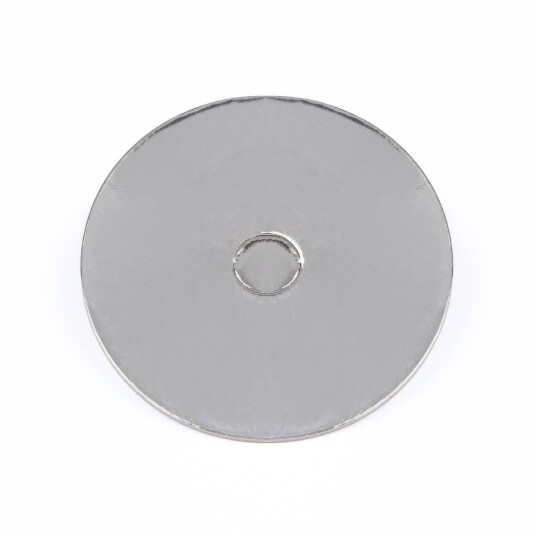 Kakebrett Med Hull i Midten Sølv 12,7 Cm Pk/10 