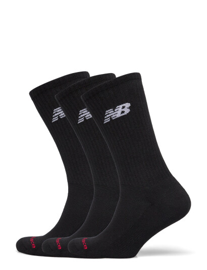 New Balance Everyday Crew 3 Pairs - Black - S