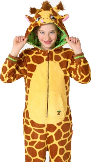 Giraff Onesie/Kigurumi Unisex Kostyme til Barn   Opposuits   14 16 ÅR