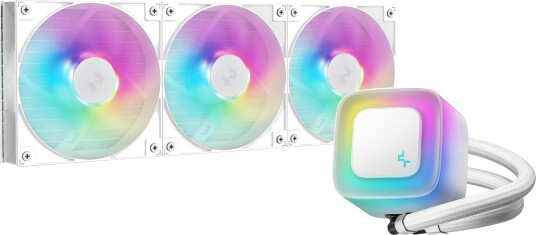 Deepcool LE360 V2 Væskekjøler for Prosessor 360mm Hvit med ARGB