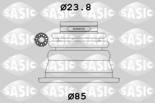 Sasic Mansjett drivaksel SASIC 4003419