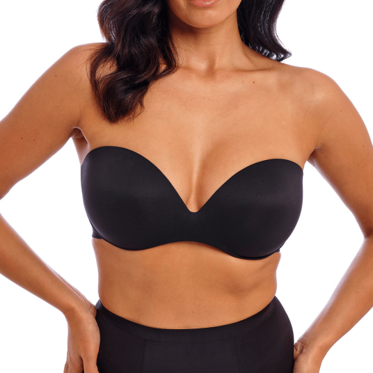 Wacoal BH Ines Secret Moulded Strapless Bra Svart D 85 Dame