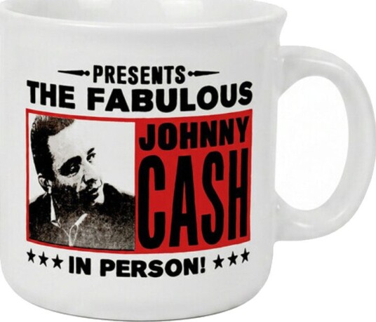 Pyramid Johnny Cash In Person 20 oz Camper Mug 80542196 Pyramid Johnny Cash In Person 20 oz Camper Mug 80542196