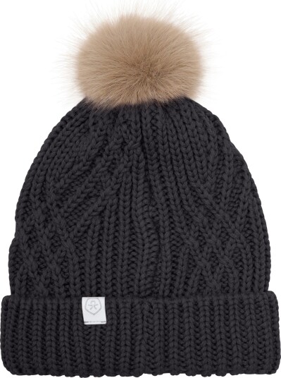 Color Kids Color Kids Juniors' Hat With Wool & Detachable Fur Phantom 52