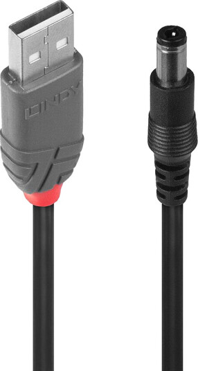Lindy USB 2.0 A-kabel 1,5 m Sort