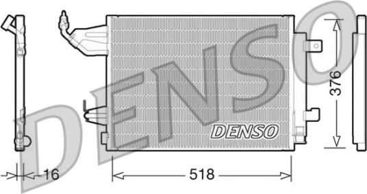 Kondensator DENSO DCN16001