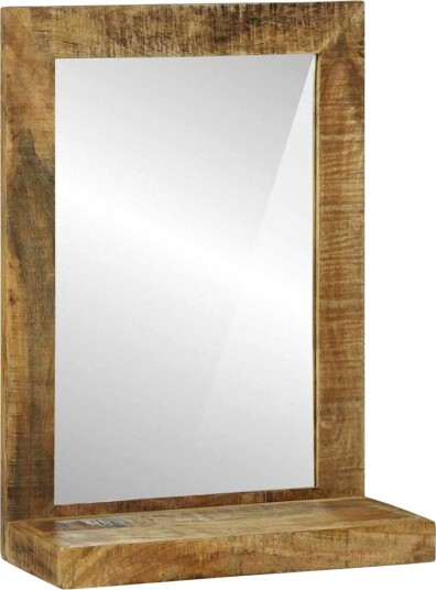 Baderomsspeil Brun 50 x 22 x 70 cm Solid grov mango tre Baderomsspeil Brun 50 x 22 x 70 cm Solid grov mango tre