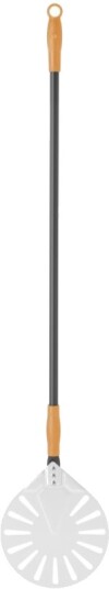 Pizzaspade Med Hull Og Glidende Håndtak Aluminium Rund Ø 230 Mm Lengde 1200 Mm – Hendi 617168