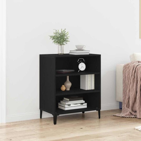 Sideboard Svart Eik 57x35x70 cm Laget av Tre Sideboard Svart Eik 57x35x70 cm Laget av Tre