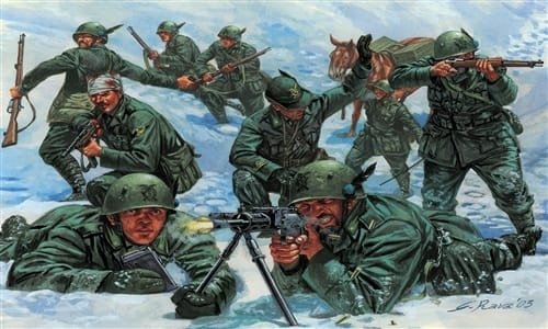 Italeri 1/72 Alpini - Italian Mountain Troops