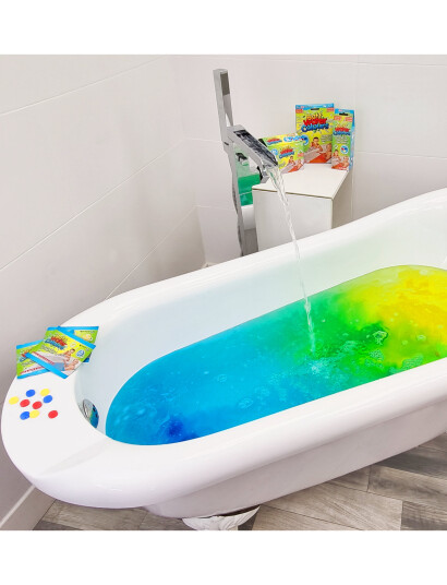 Zimpli kids Baff Water Colours - 18 Pack - Multi/patterned - ONE SIZE